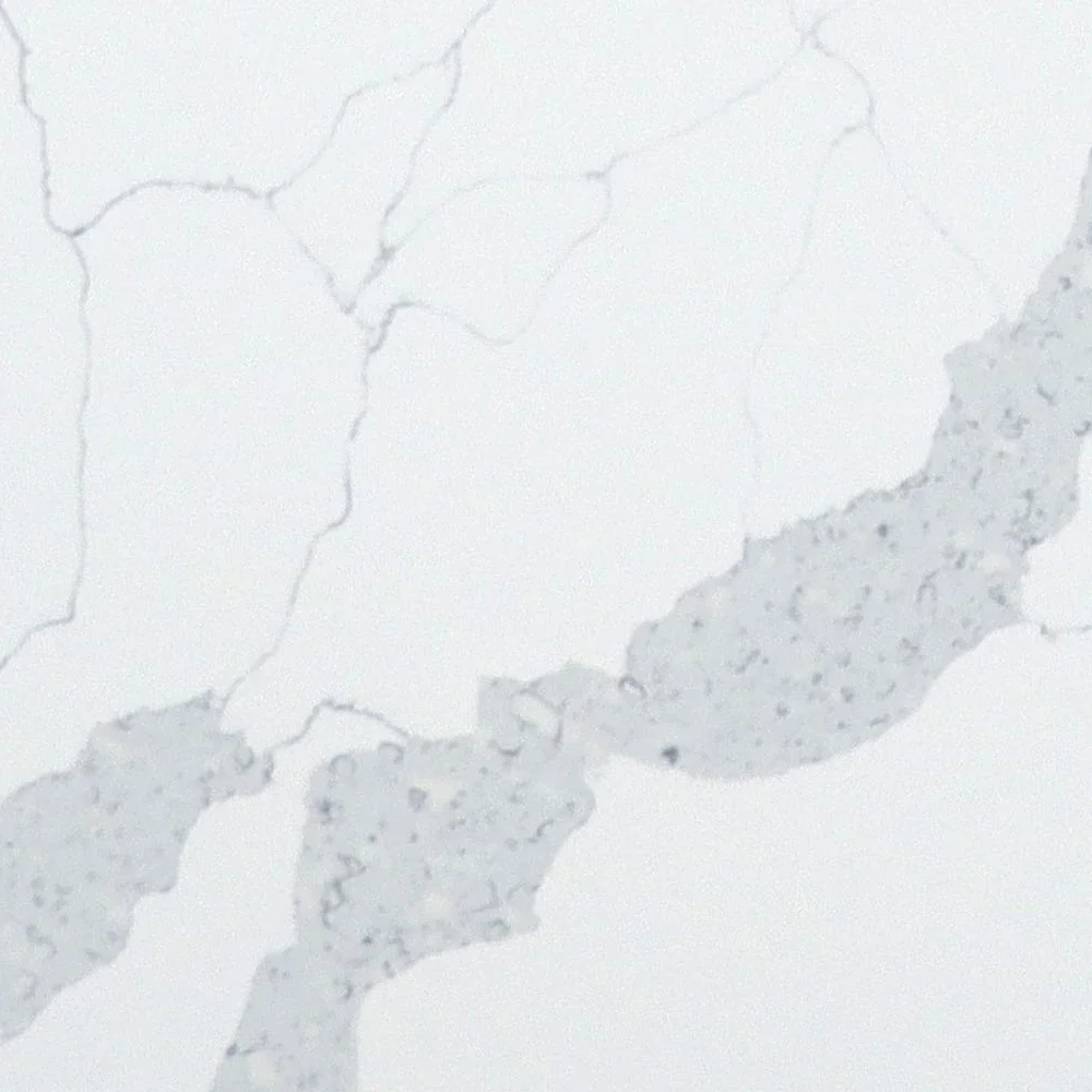 Close-up of Calacatta 6610 quartz