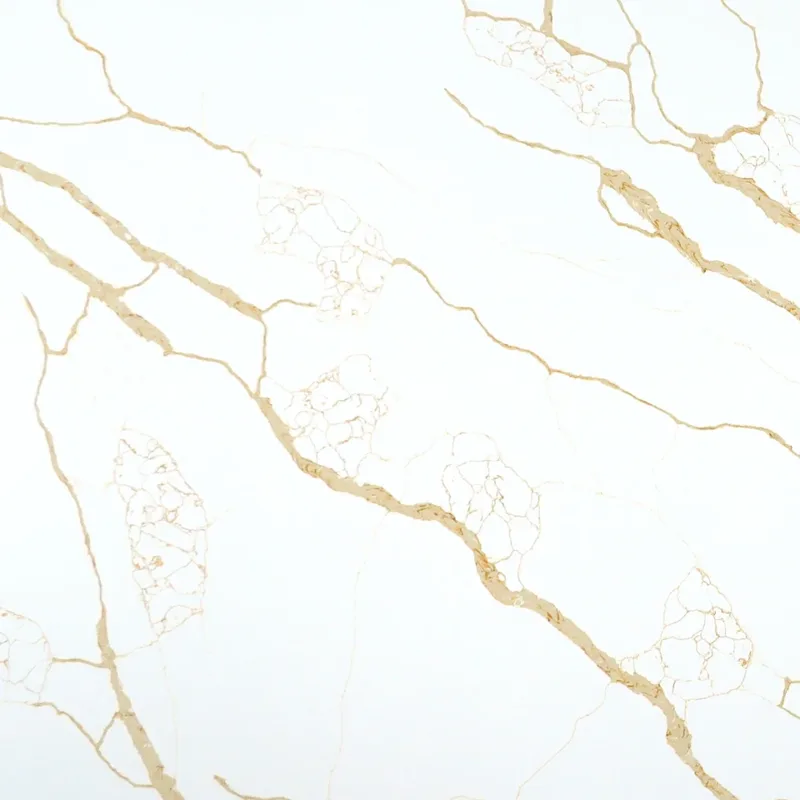 Close-up of Auro Quartz Calacatta 6632