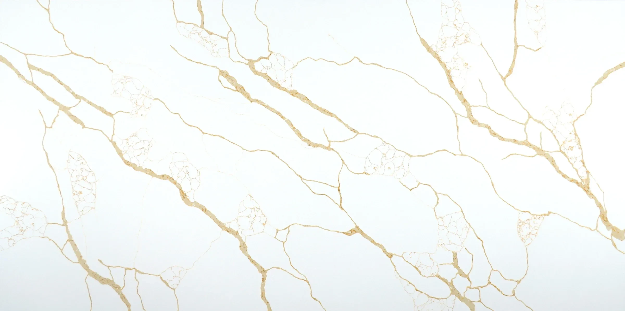 Auro Quartz Calacatta 6632 quartz slab