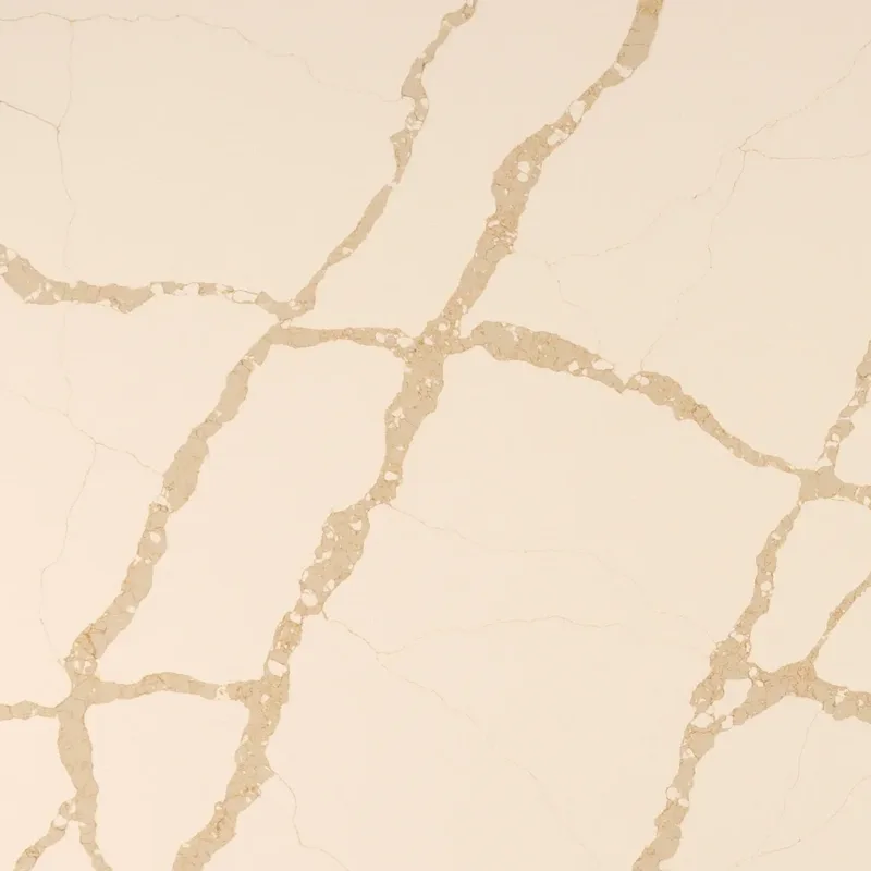 Close-up of Auro Quartz Calacatta 6635