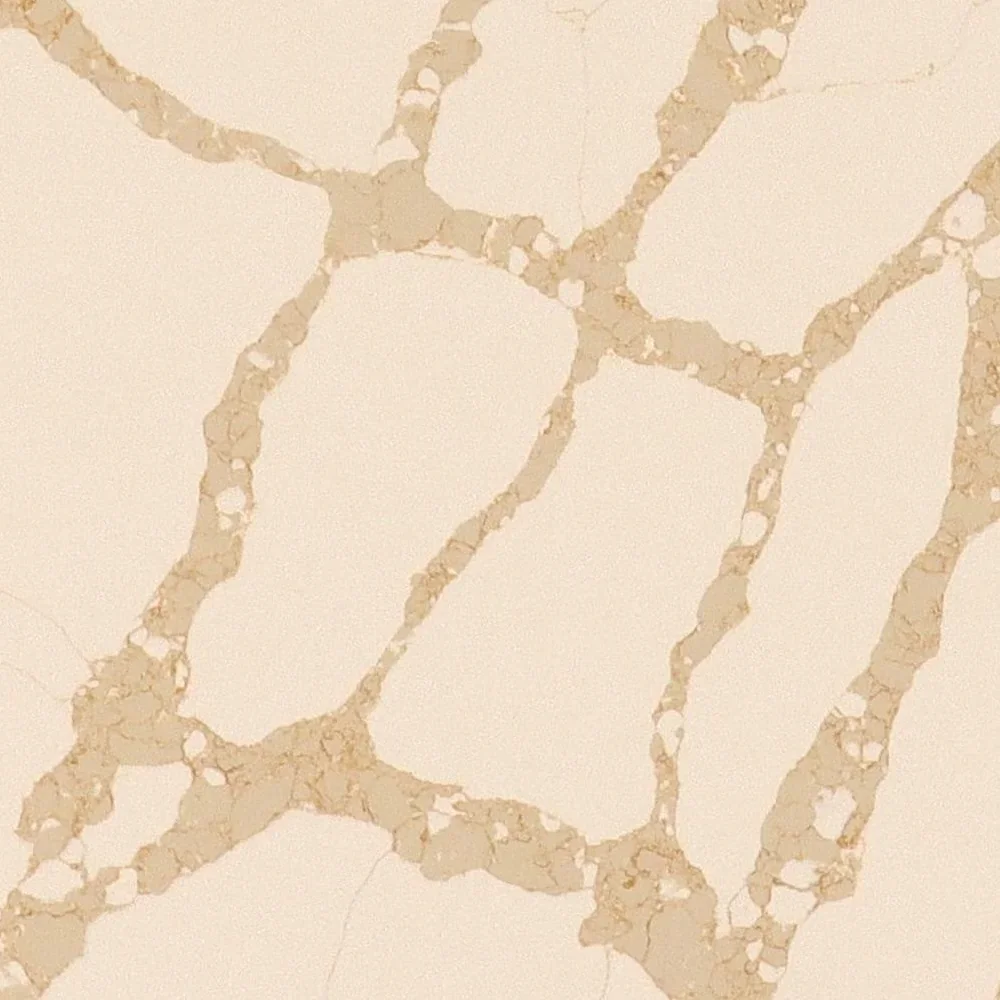 Close-up of Calacatta 6635 quartz