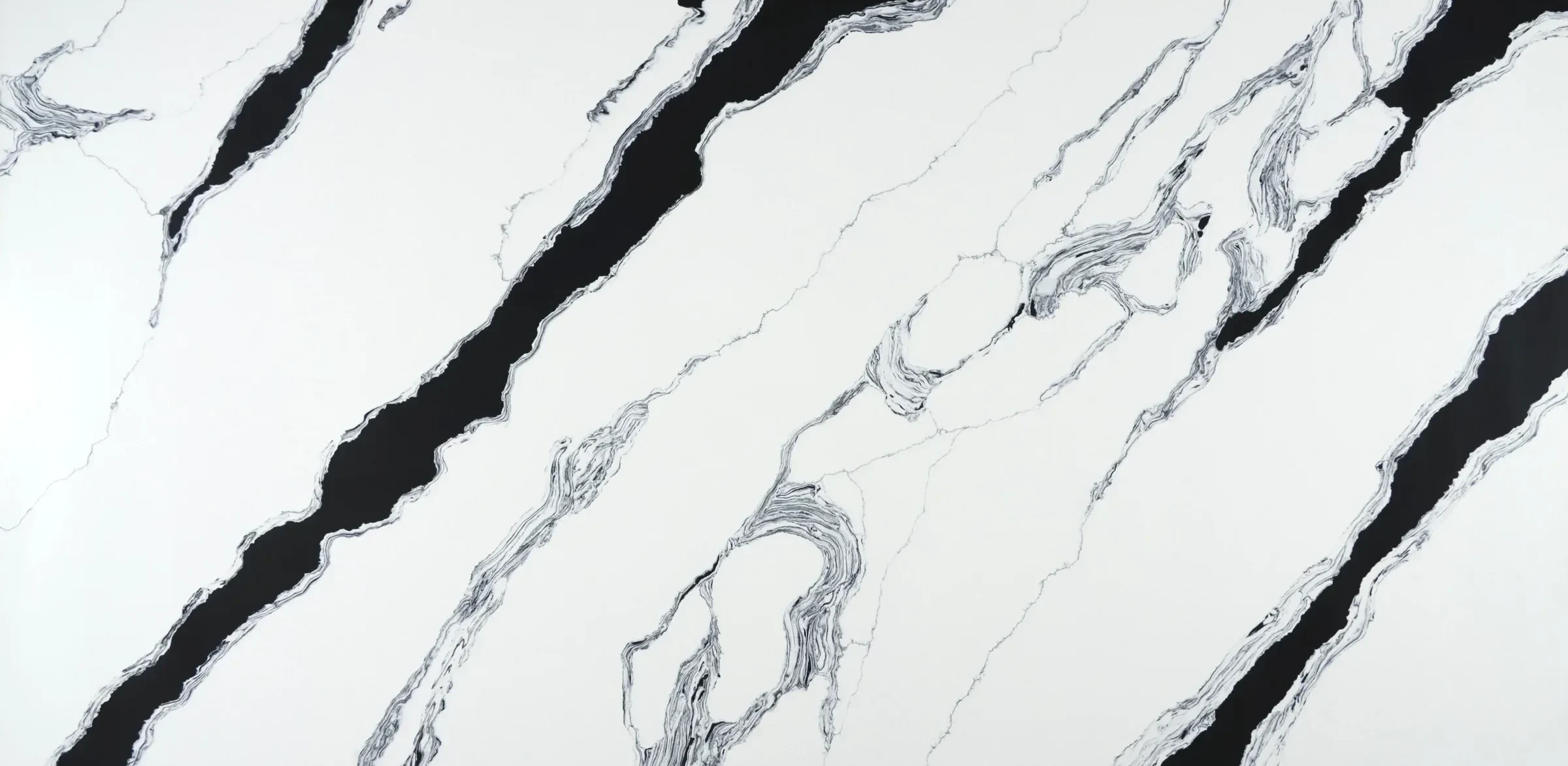 Full-slab photo of Calacatta 6648 quartz