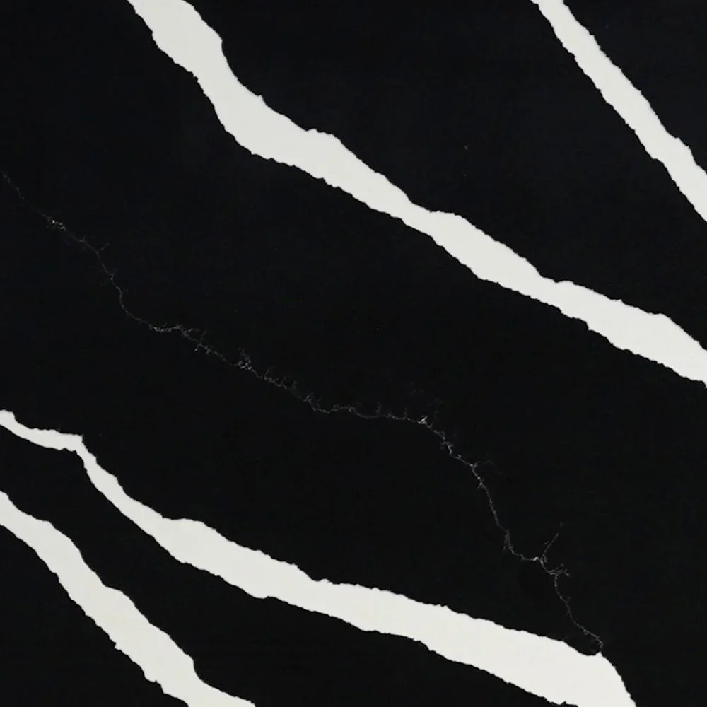 Close-up of Calacatta 6656 quartz