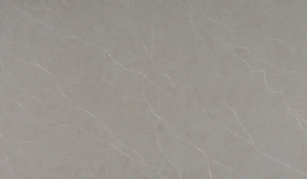 Auro Quartz Calacatta 6659 quartz slab, greige