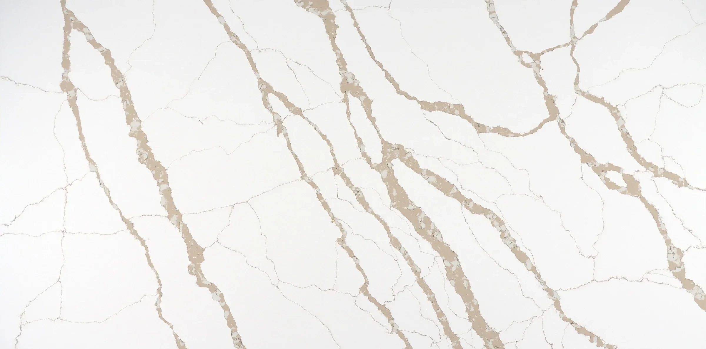 Auro Quartz Calacatta 6887 quartz slab