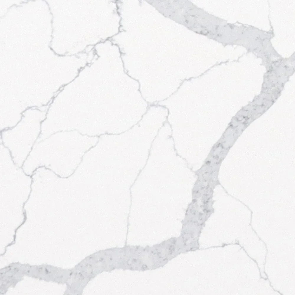 Close-up of Calacatta 6888 quartz
